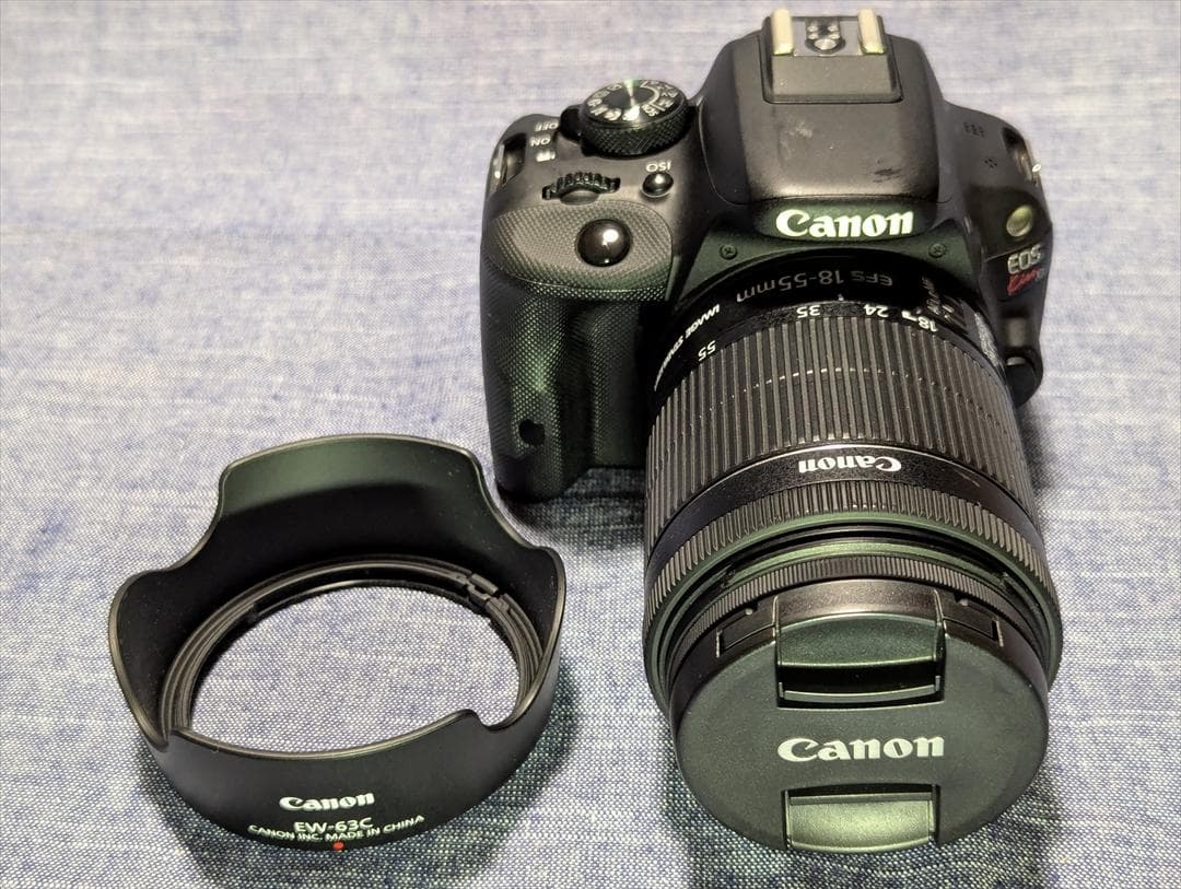 EOS Kiss X7 ダブルズームキット 予備バッテリー レンズフードフィルタ