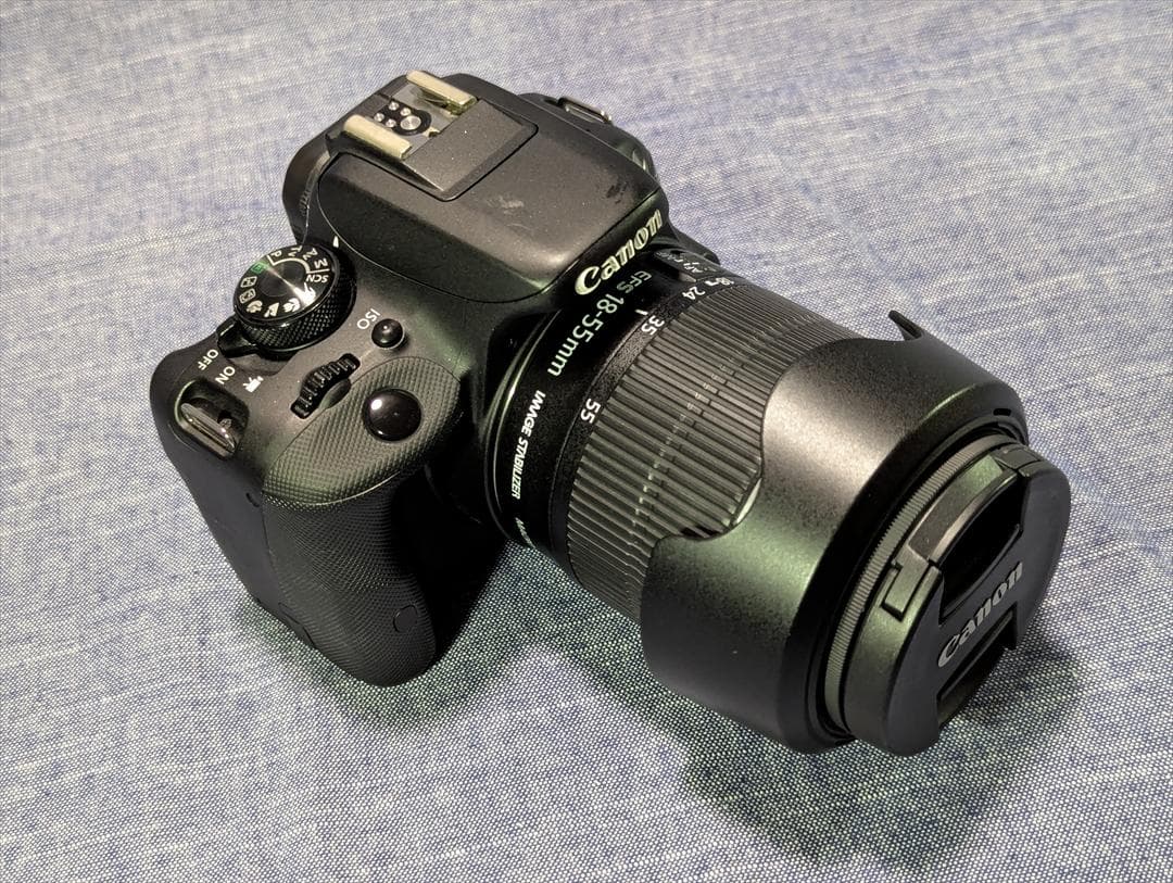 EOS Kiss X7 ダブルズームキット 予備バッテリー レンズフードフィルタ