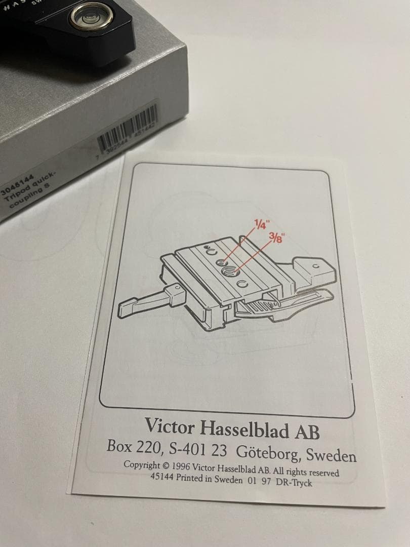 Hasselblad クイックカップリング（45144）美品