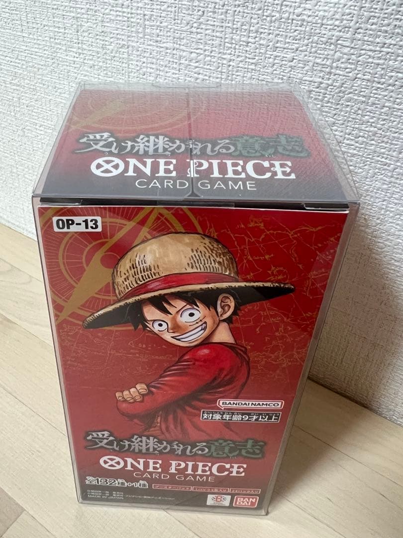 ワンピースカードゲームセット 受け継がれる意思&THE BESTテープ付きBOX