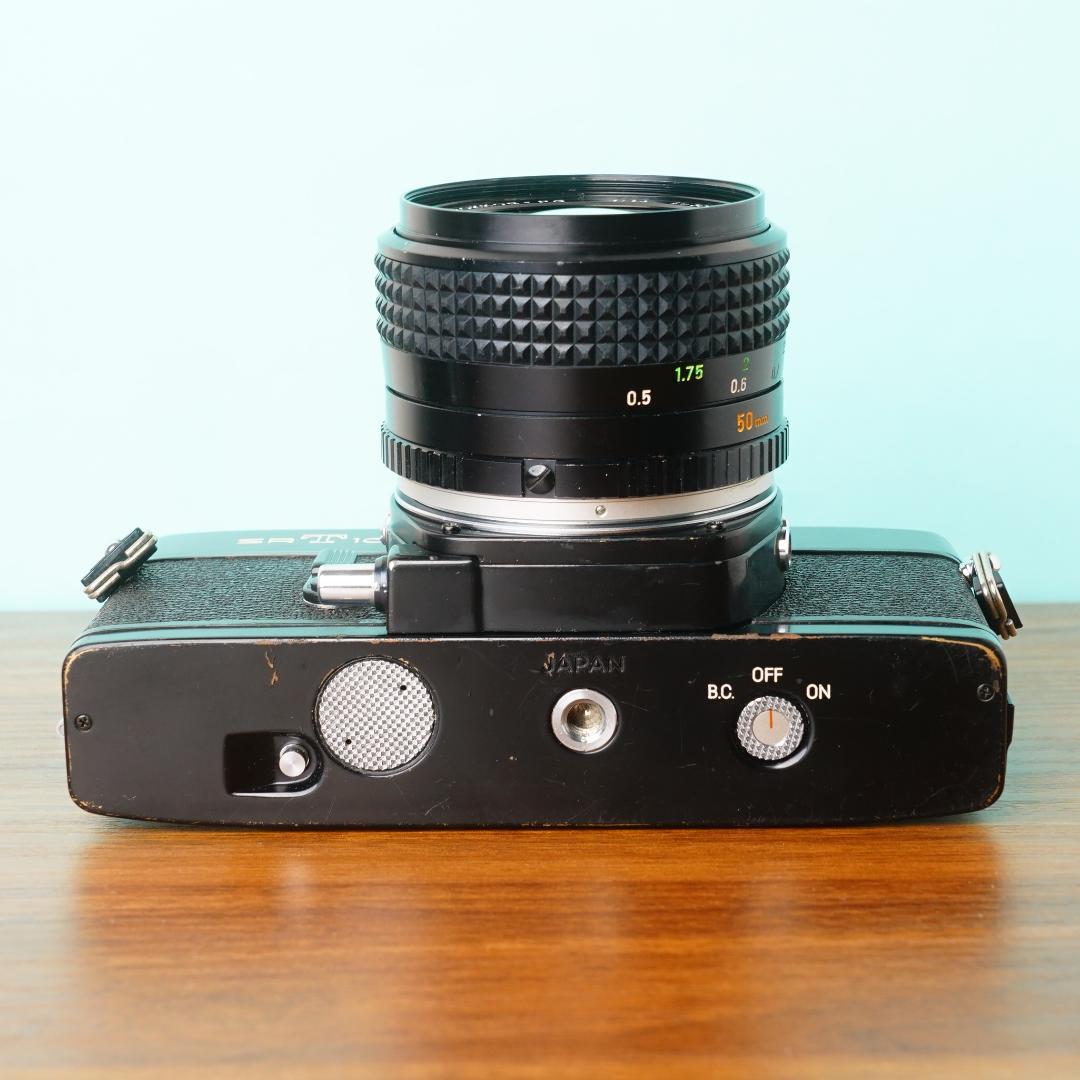 [美品] 完動品◎ミノルタSRT101 ブラック50mm f1.4 67/812