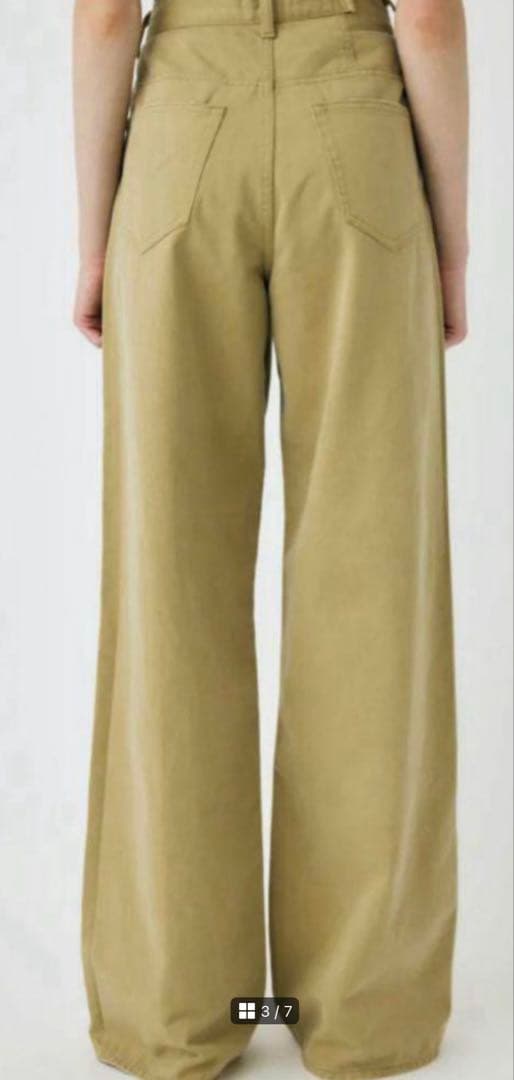 moussy CROSS CHINO WIDE STRAIGHT サイズ1