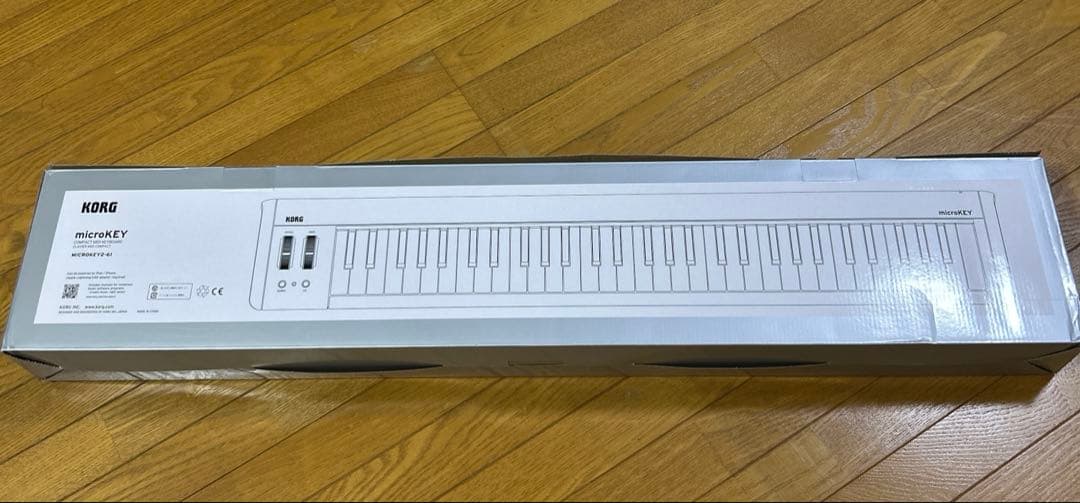 KORG microKEY 61 MIDIキーボード　USB接続