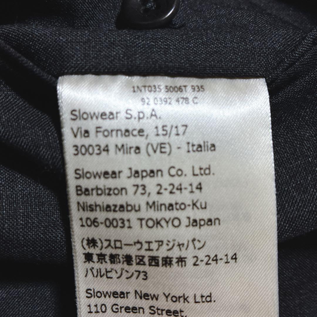 美品⭐️インコテックス　スリムフィット　SUPER 100'S センタープレス