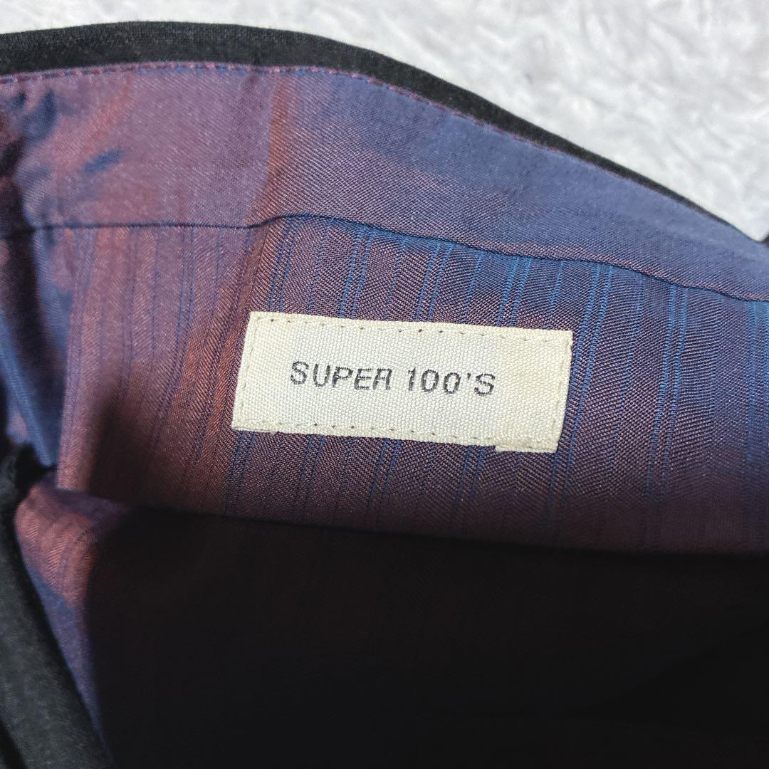 美品⭐️インコテックス　スリムフィット　SUPER 100'S センタープレス