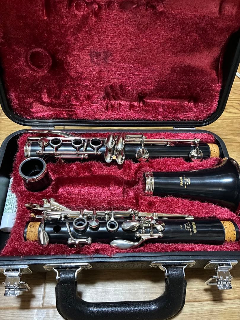 ヤマハ　クラリネット　252 プラ管　美品　YCL-252