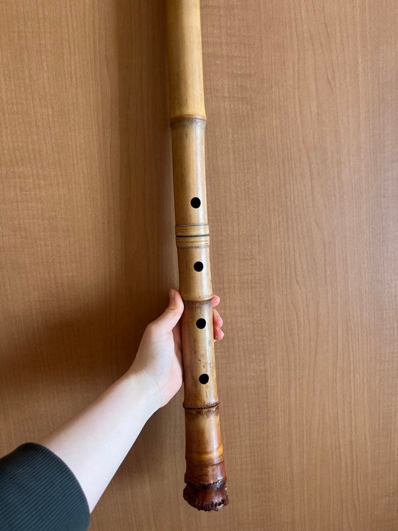 尺八本体 竹製 5穴　62cm