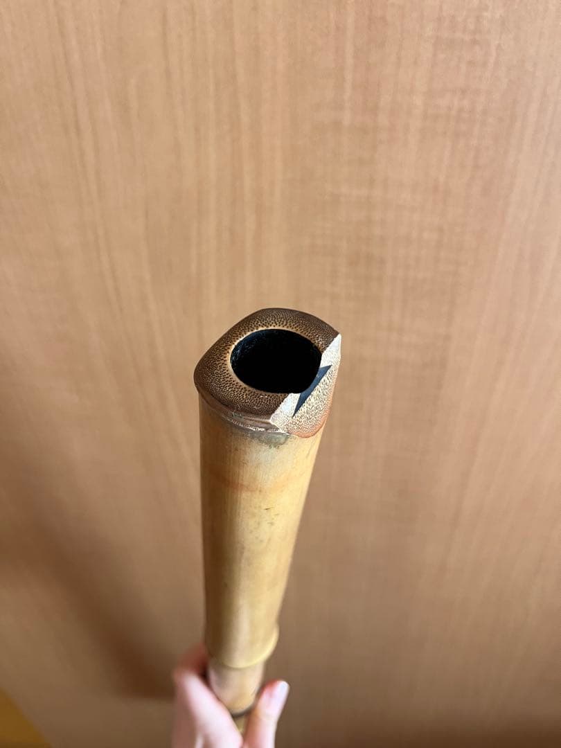尺八本体 竹製 5穴　62cm