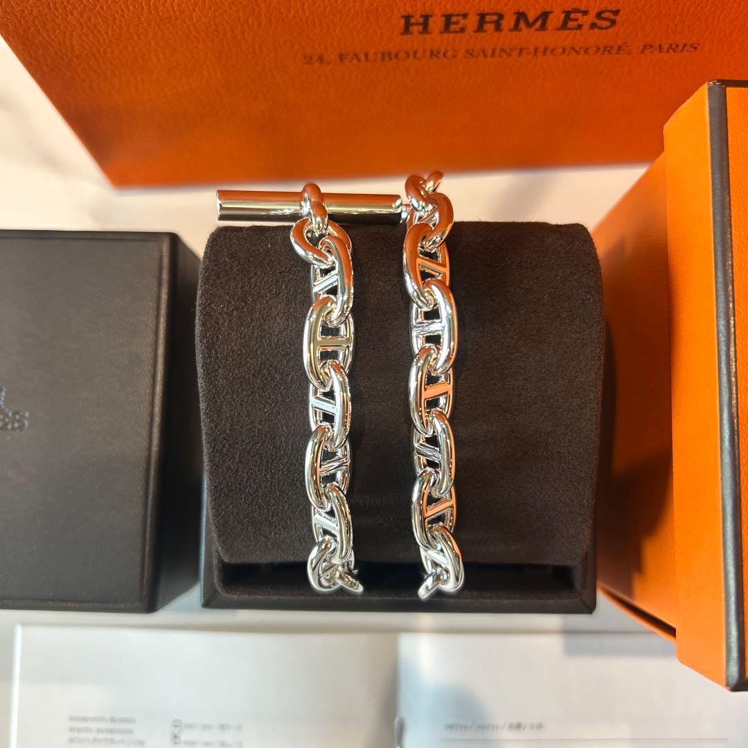 専用品　激レア HERMES エルメス シェーヌダンクル ネックレス MM36