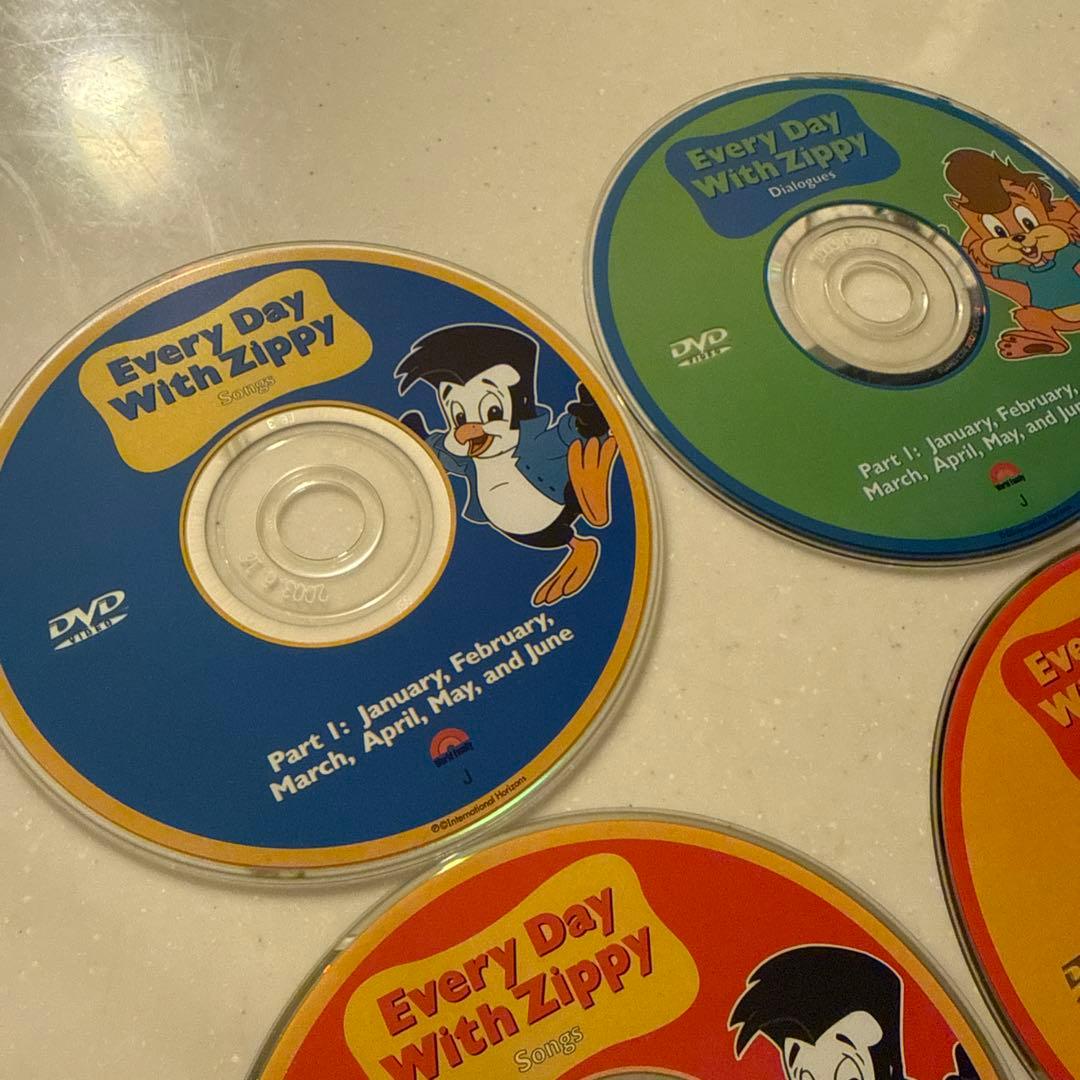 ディズニー英語 Every Day With Zippy DVD4枚