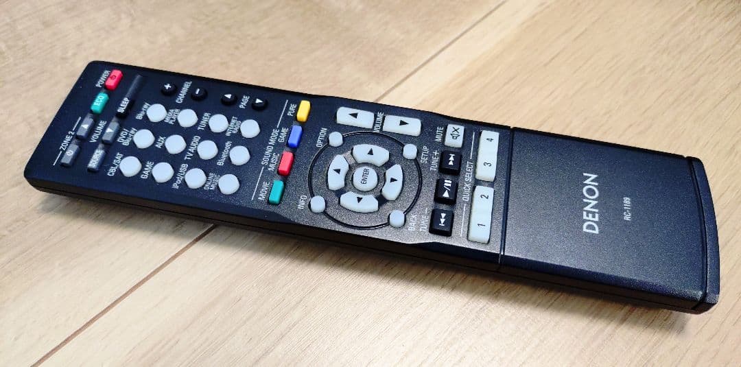 7.1chAVアンプ　デノン AVR-X1300W-K