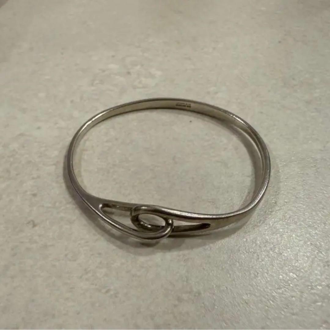 ティファニー　Tiffany シルバー925 バングル ダブルループ