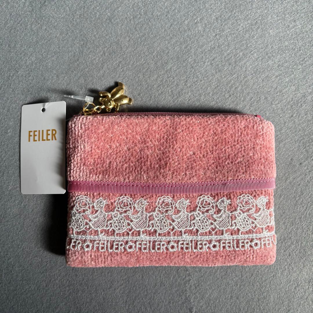 【新品未使用】近沢レース店×フェイラー　ハンカチ＆ティッシュポーチ