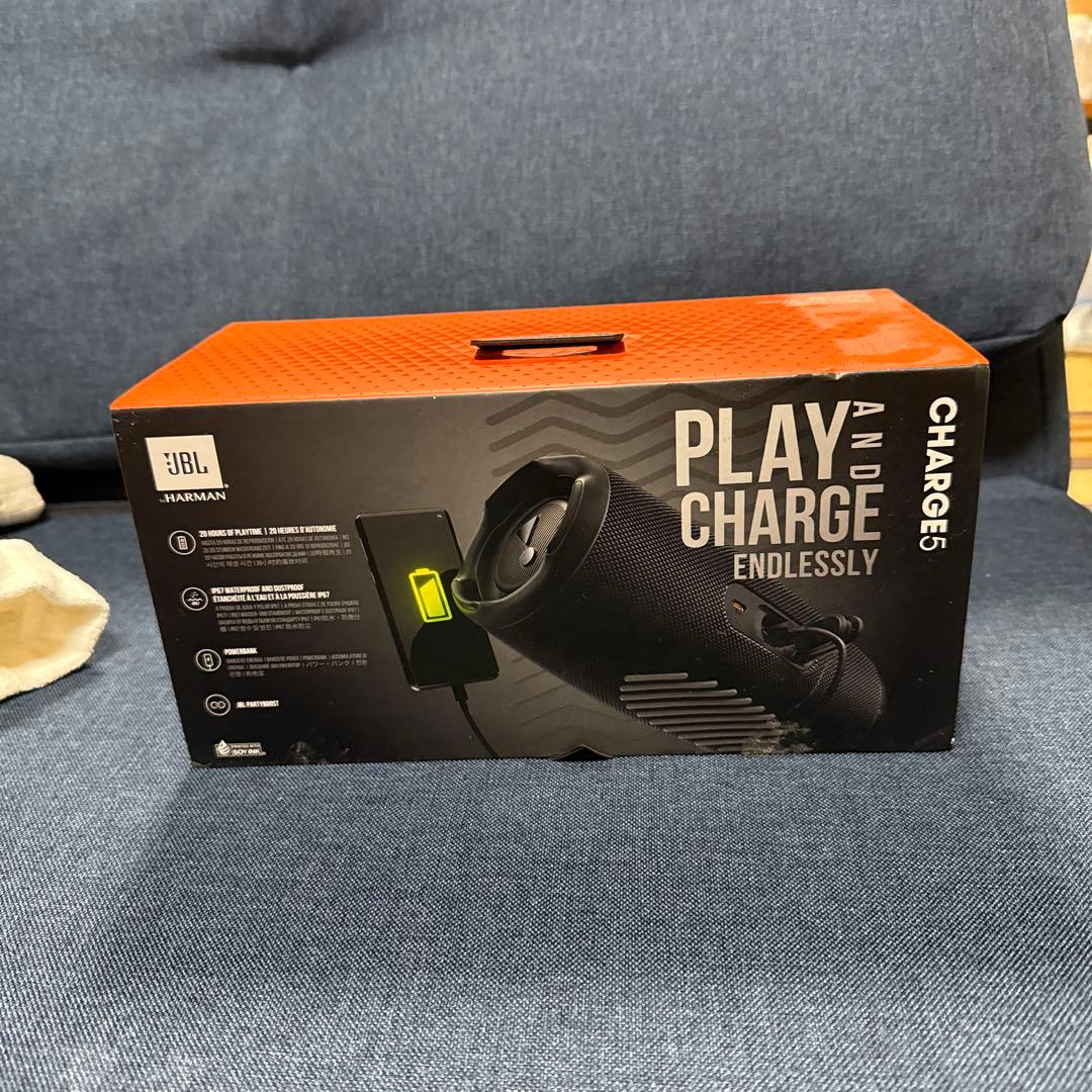 JBL Charge 5 ブラック送料無料！