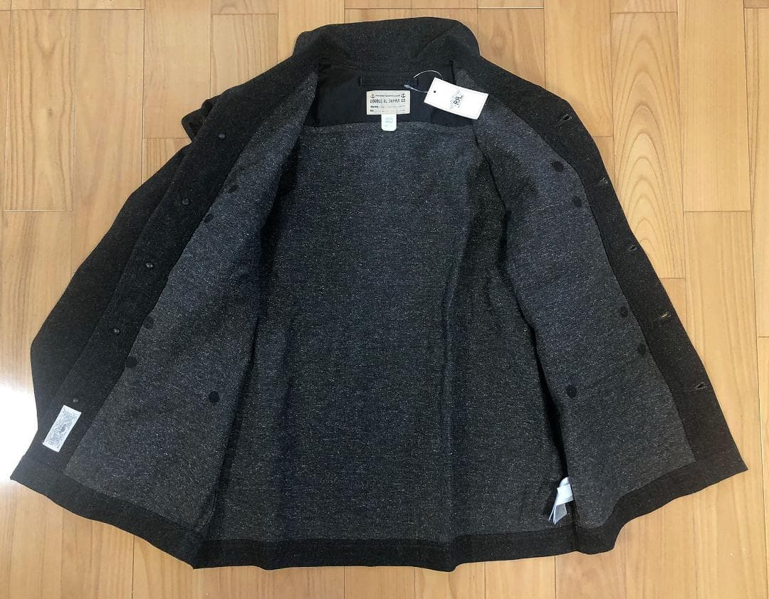 新品 RRL Black Denim Shawl Collar Jump JK