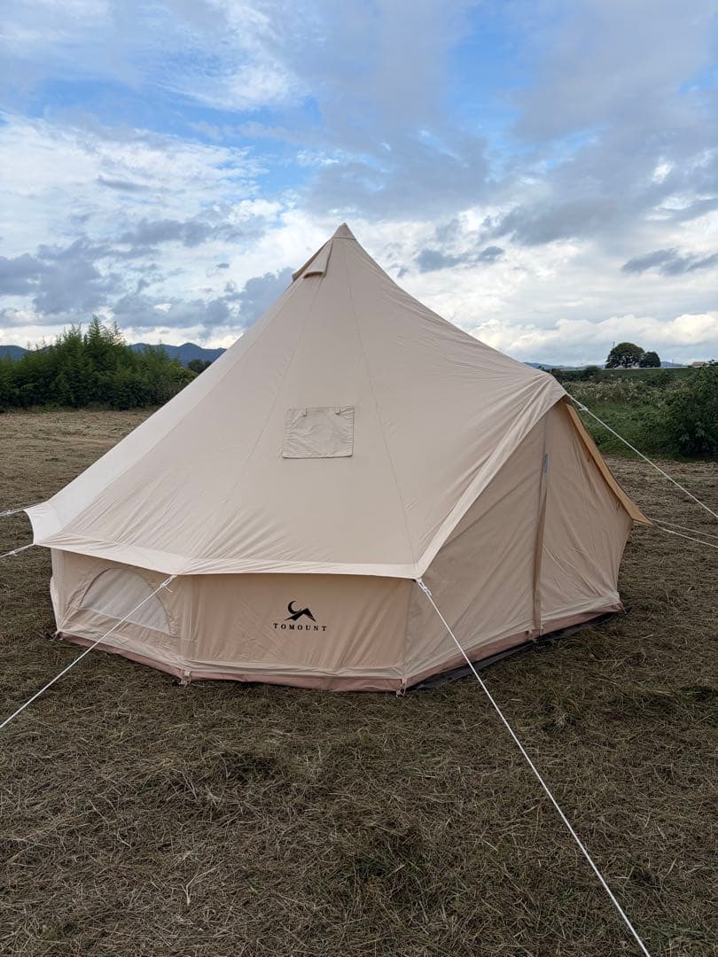 TOMOUNT トモウント　ベルテント　4M TC素材（ポリコットン）