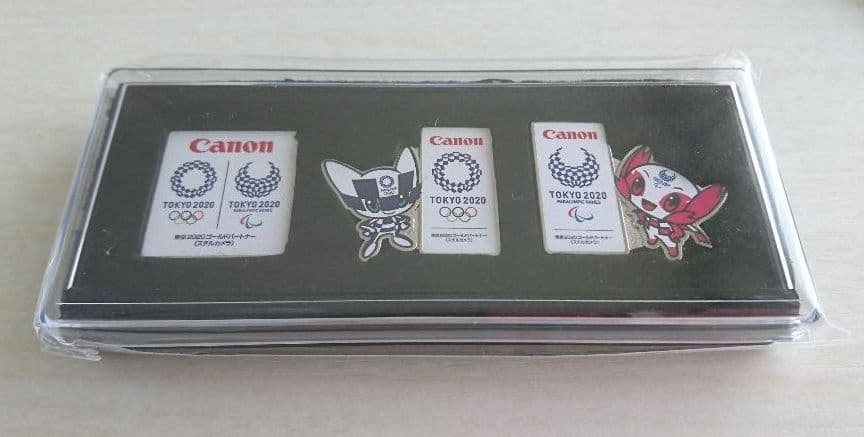Canon 東京2020 オリンピックパラリンピック ピンバッチ 非売品