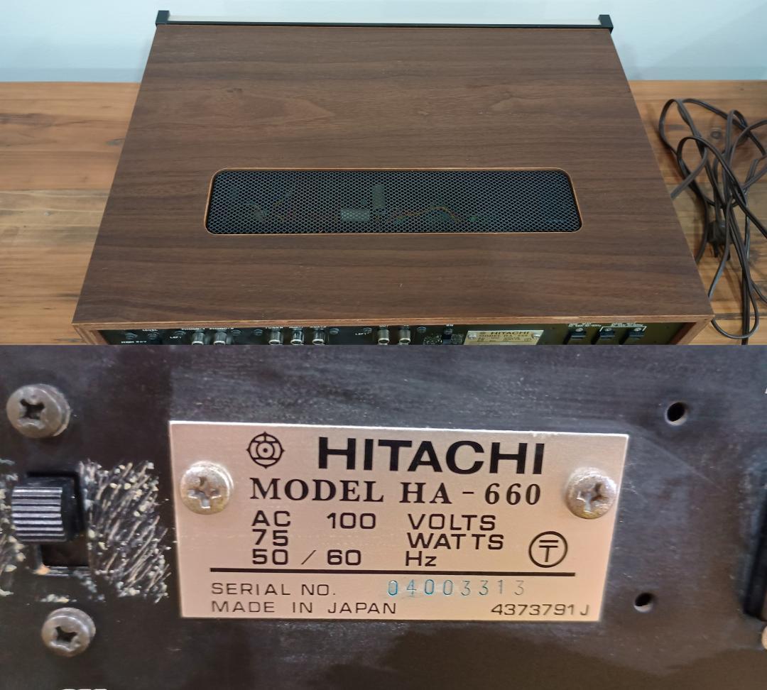 Hitachi HA-660 プリメインアンプ