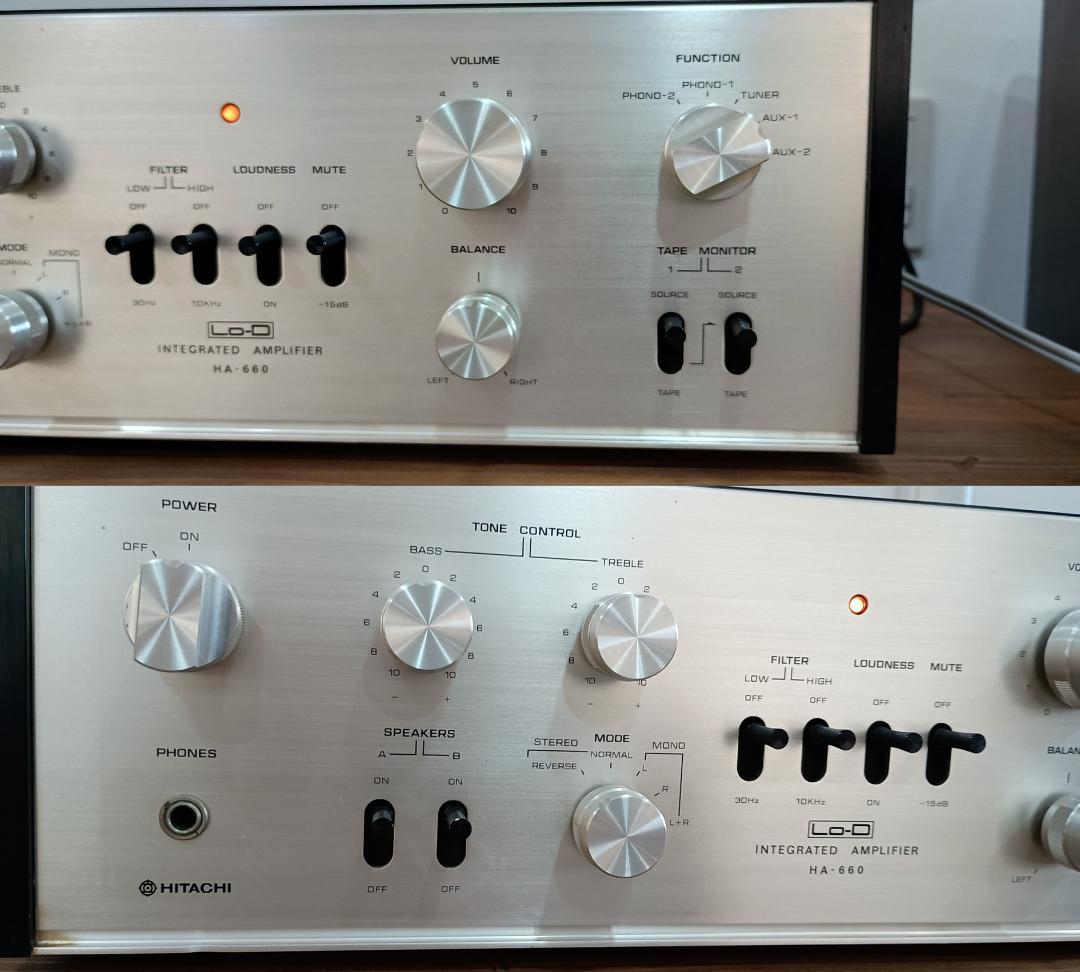 Hitachi HA-660 プリメインアンプ