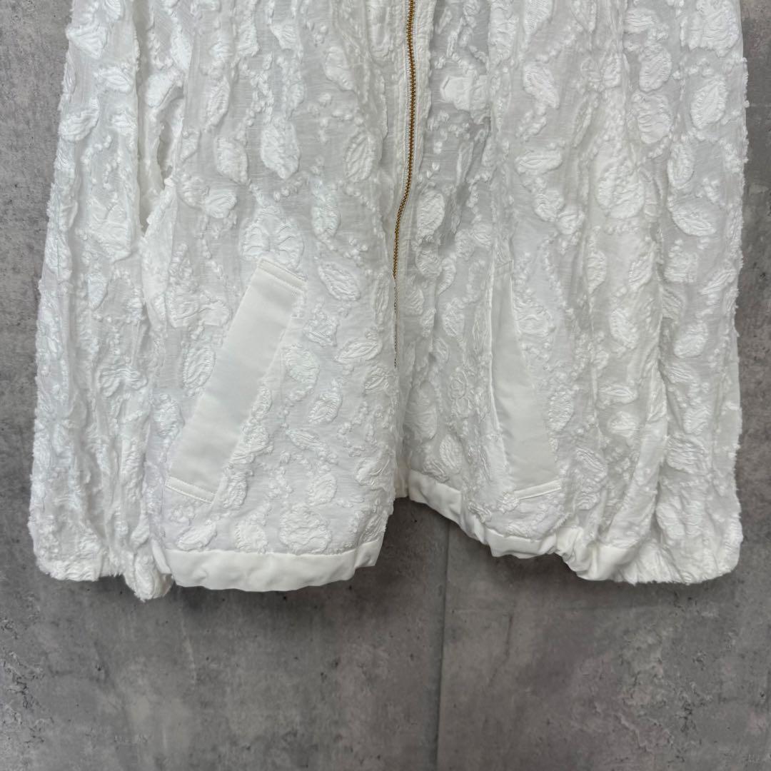 NOLLEYS ノーリーズ　シアーカットジャガードブルゾン　アウター