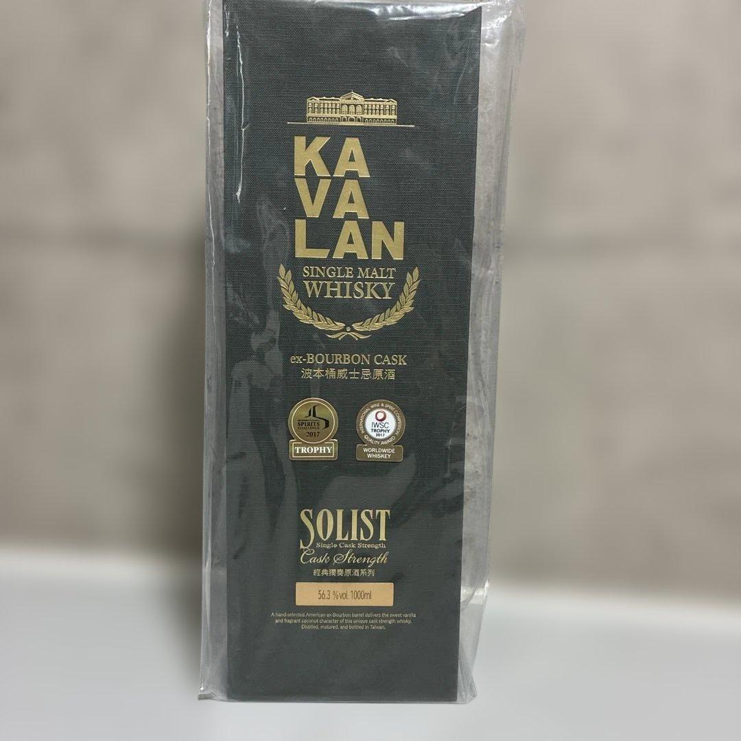 【価格見直し】【新品未開封】KAVALAN SOLISTシングルモルトウイスキー