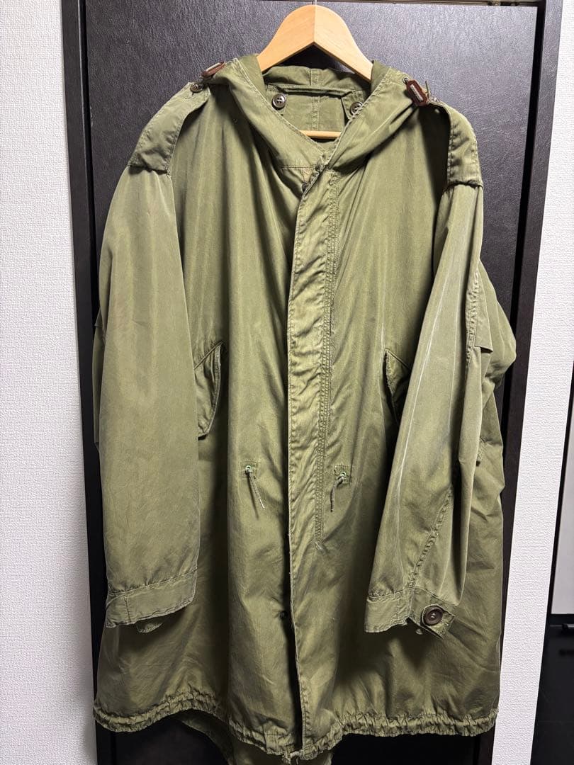 実物 1952年会計 M-51 パーカー M-R ブラスジップ フィッシュテール