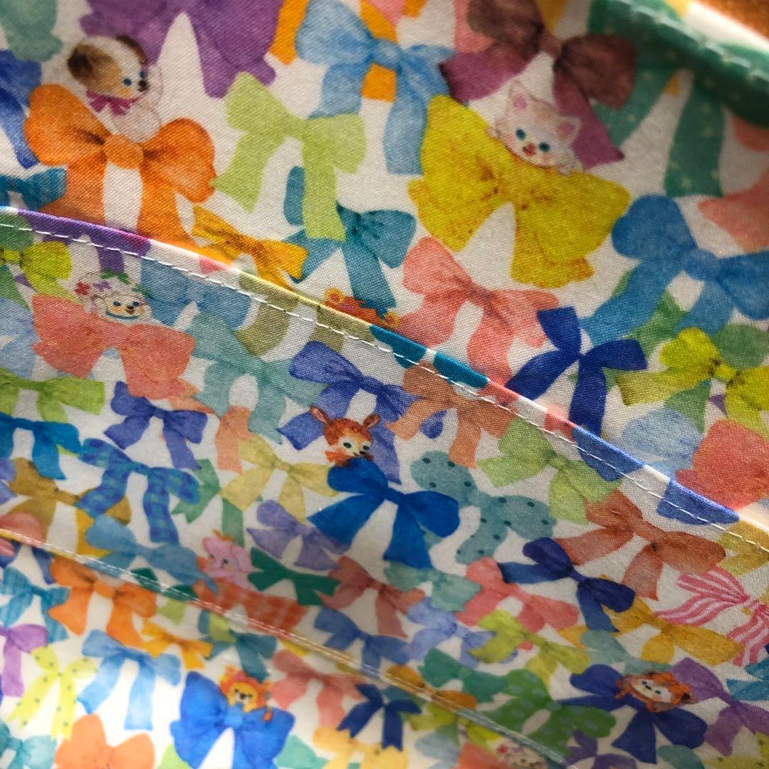 専用　1875.ハンドメイド　23cmマチ有りファスナーバッグ　フランシュリッペ