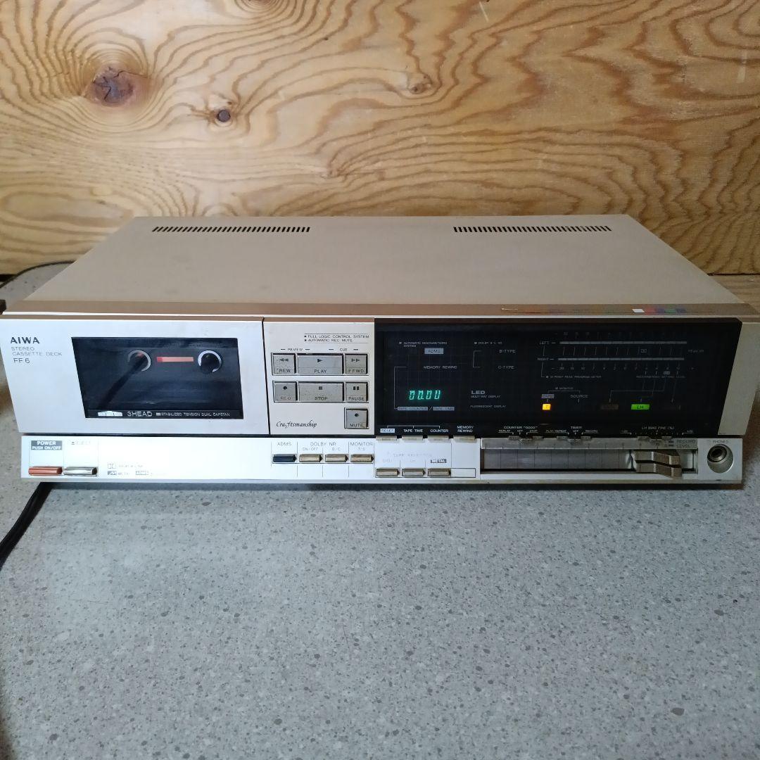 AIWA AD-FF60 アイワ　ステレオカセットデッキ　ジャンク　L2-6
