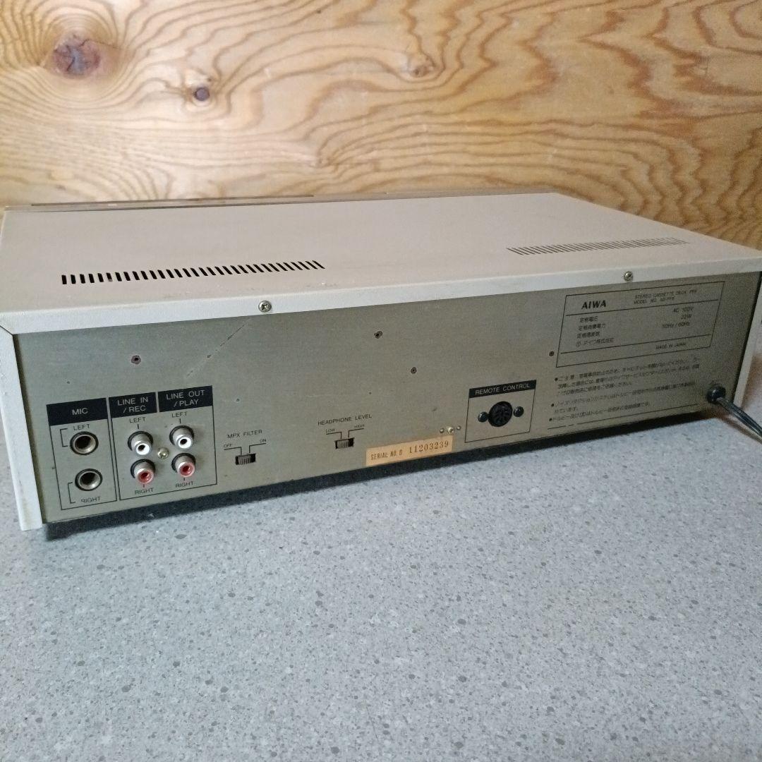 AIWA AD-FF60 アイワ　ステレオカセットデッキ　ジャンク　L2-6