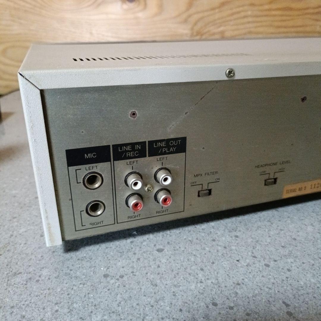 AIWA AD-FF60 アイワ　ステレオカセットデッキ　ジャンク　L2-6