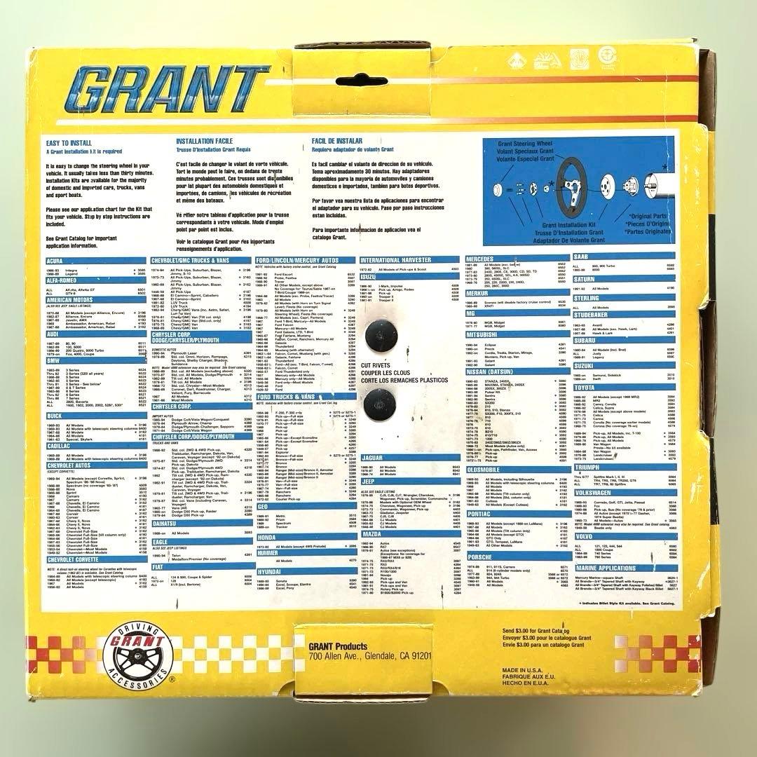 GRANT グラント ステアリング 　　　　 　　　　　⭐︎ 新春超特価⭐︎