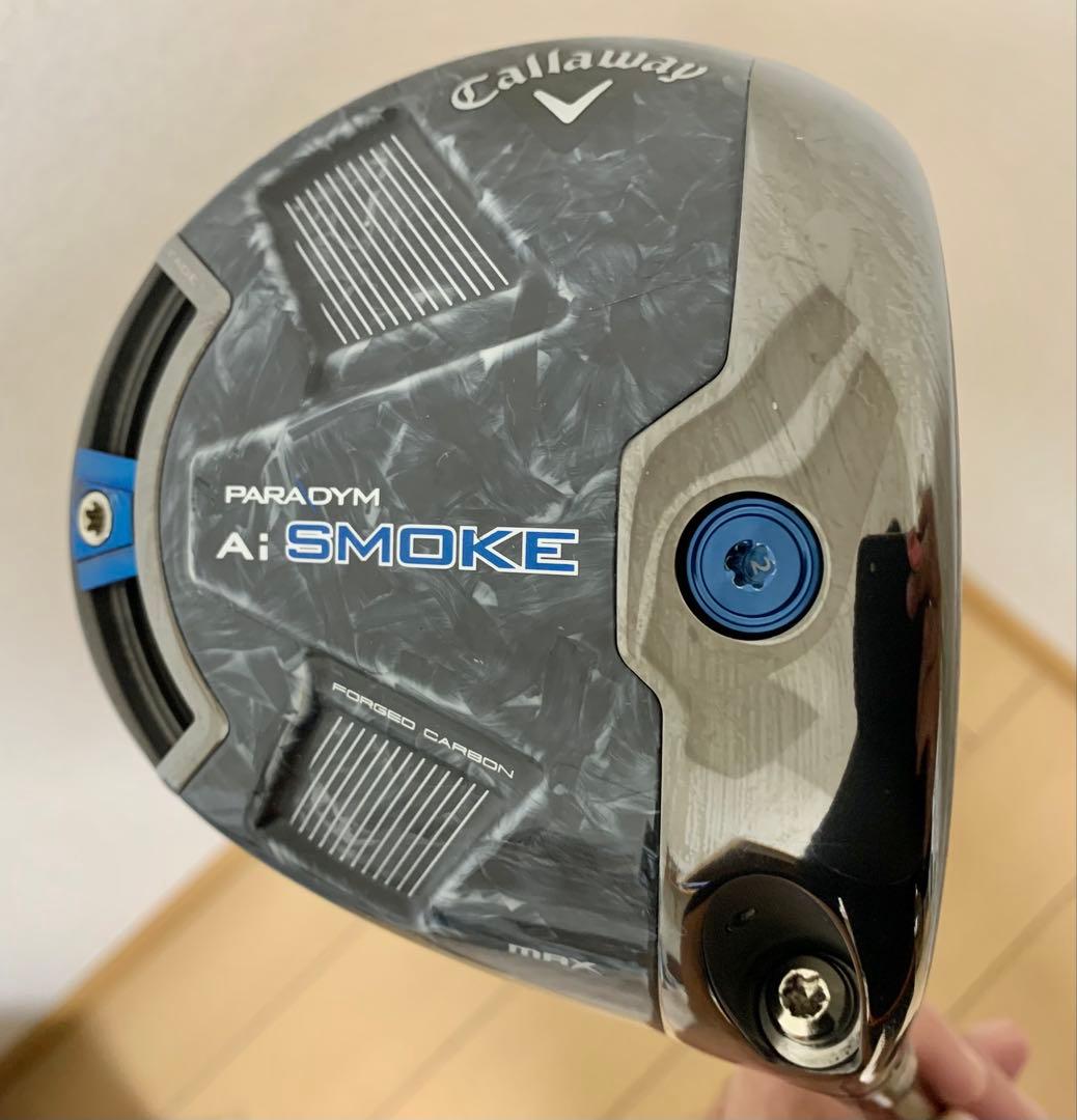 【美品】キャロウェイ パラダイム Ai SMOKE MAX ドライバー9度