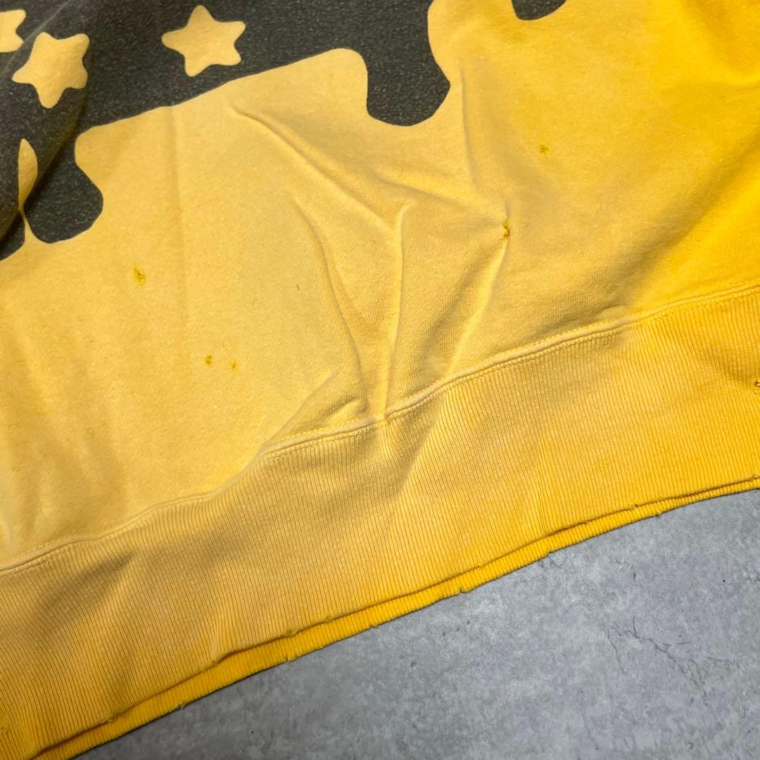 トップス SAINT MICHAEL CRW N SWT COW Yellow XL