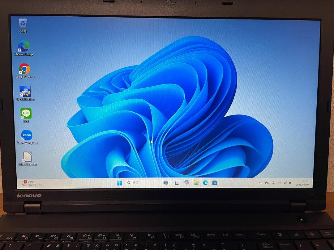 Win11搭載 ThinkPad L540 メモリ8GB 新品SSD256GB