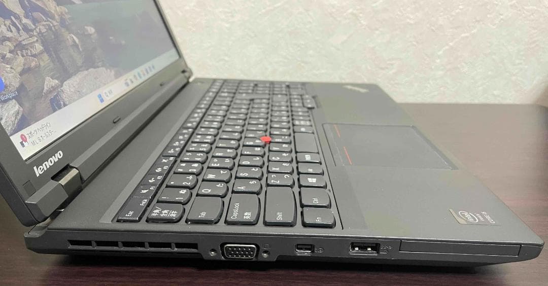 Win11搭載 ThinkPad L540 メモリ8GB 新品SSD256GB