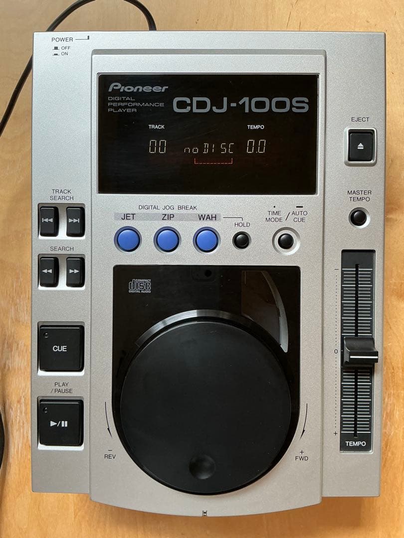 Pioneer CDJ-100S シルバー 動作OK 美品