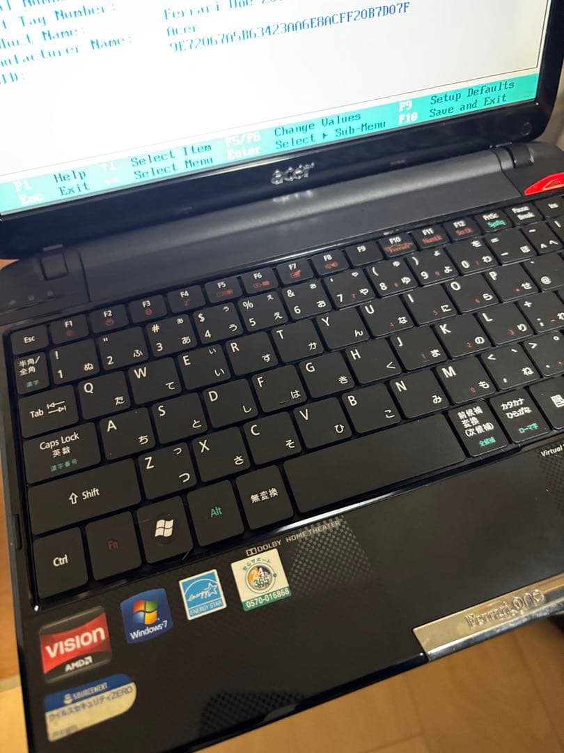 エイサー、2010年度モデル“フェラーリ公認”ノートPC