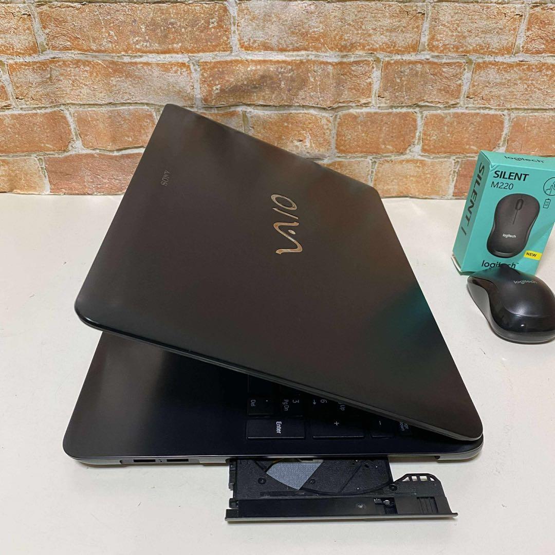 SONYノートPC Corei7 SSD メモリ8GB Wind11オフィス付