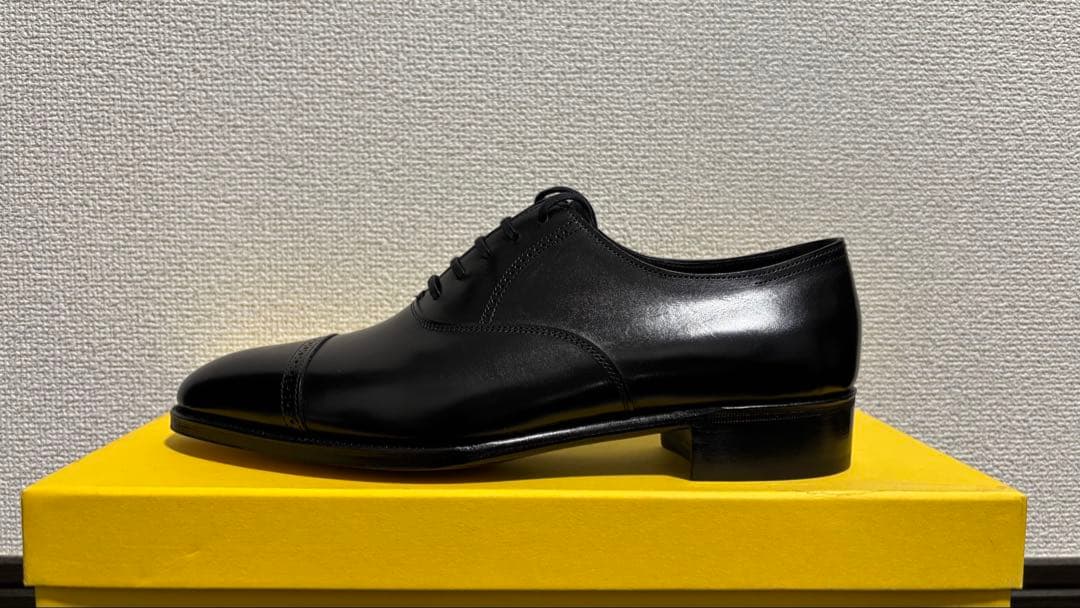 【未使用】ジョンロブ フィリップⅡ UK 6 D 黄箱