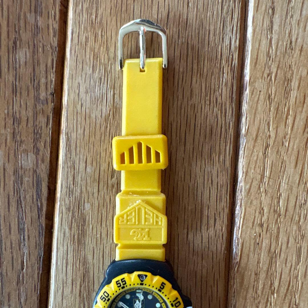 【ジャンク】TAG HEUERタグホイヤー　フォーミュラ1ブラック文字盤