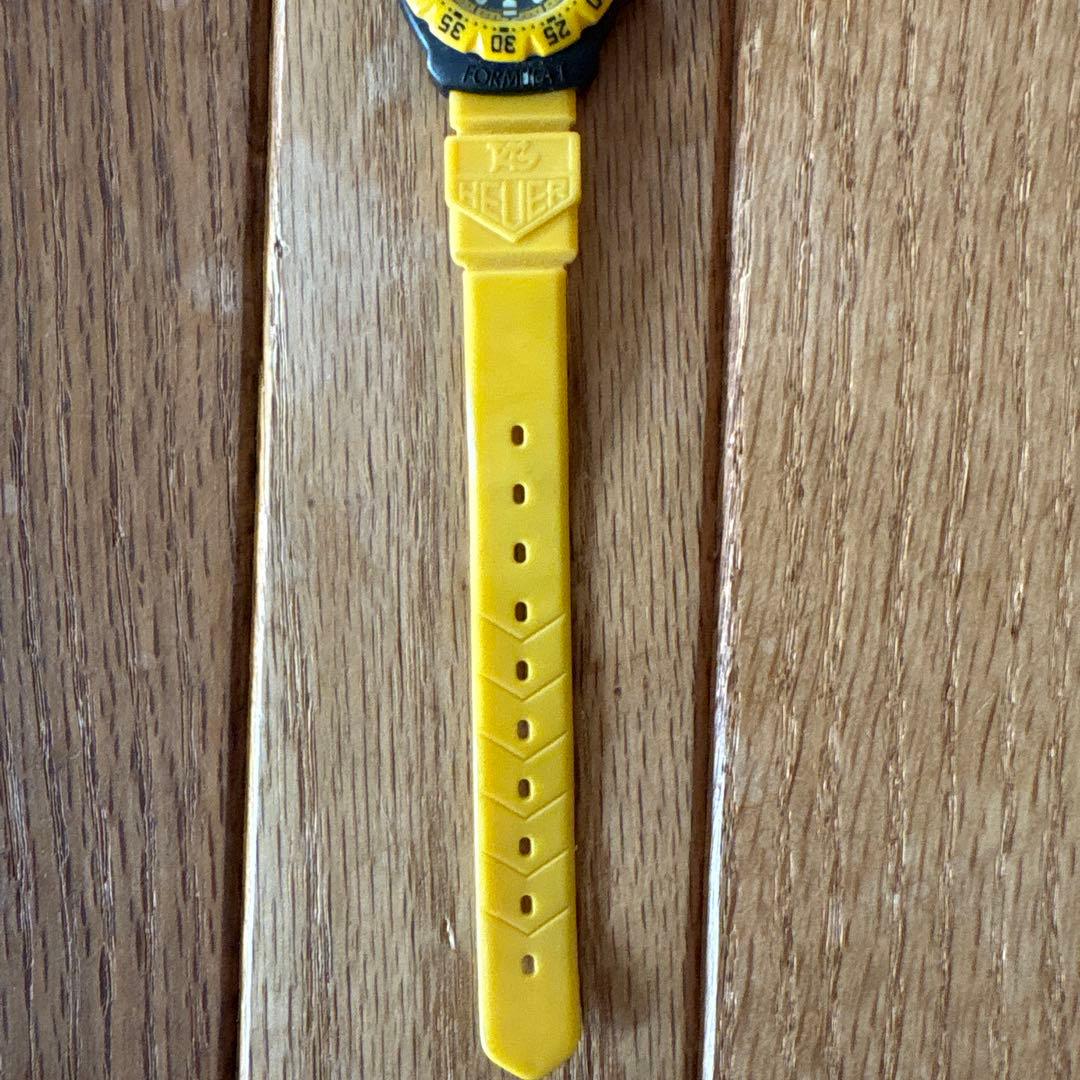 【ジャンク】TAG HEUERタグホイヤー　フォーミュラ1ブラック文字盤