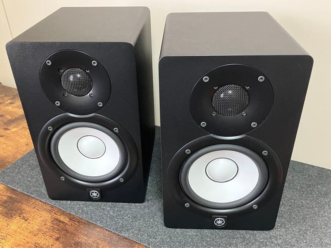 YAMAHA HS5 モニタースピーカー ペア ケーブル スタンド セット