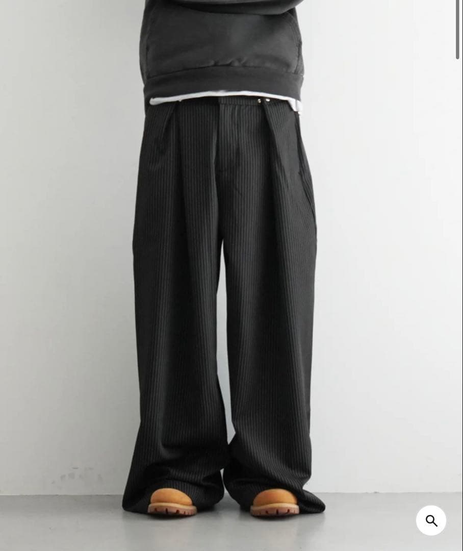 パンツ Basketcase Caldwell pinstripe slacks