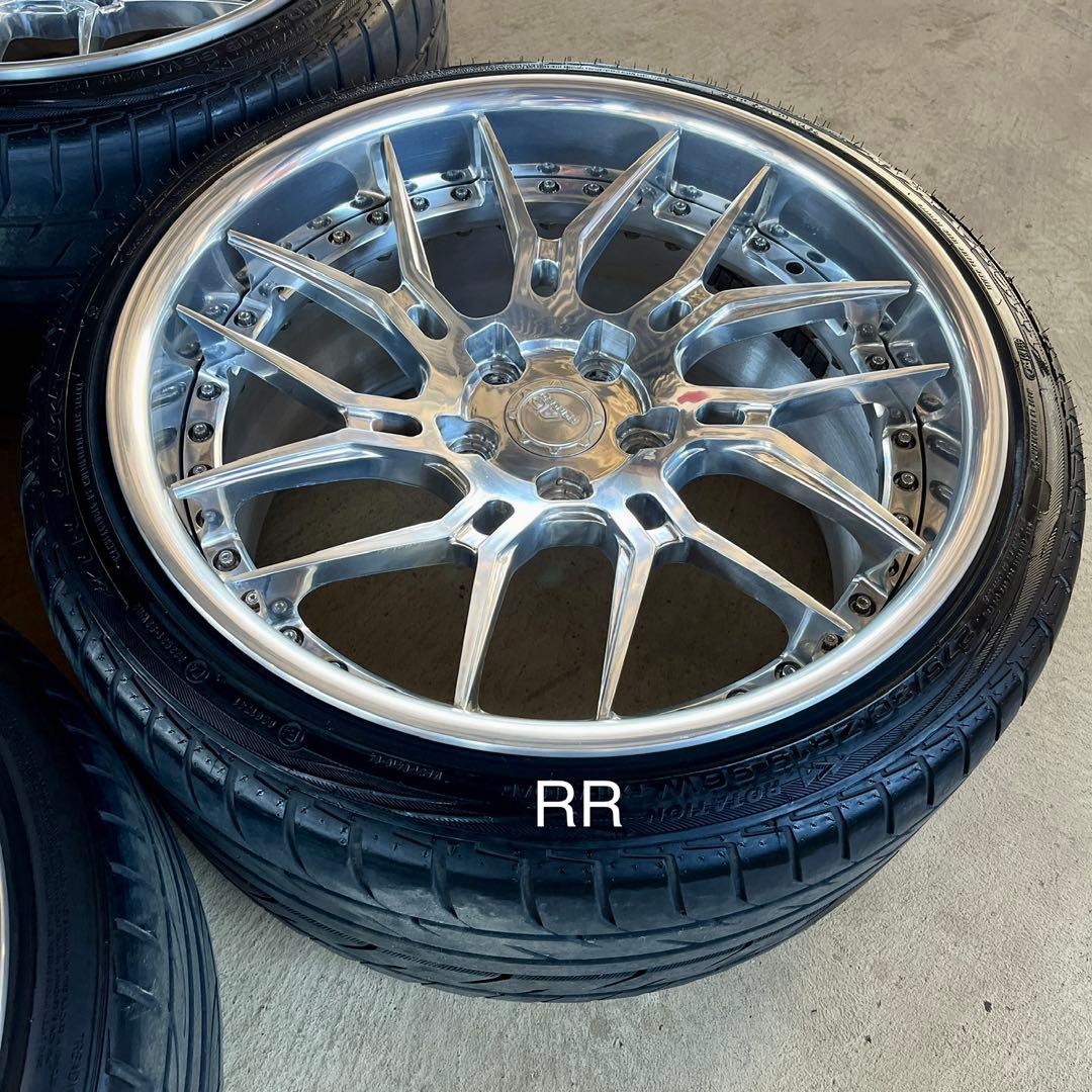 鍛造 2ピース  PCD120 19インチ オリジナルオーダーホイール