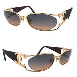 CHANEL 　ヴィンテージ ココマーク ゴールド