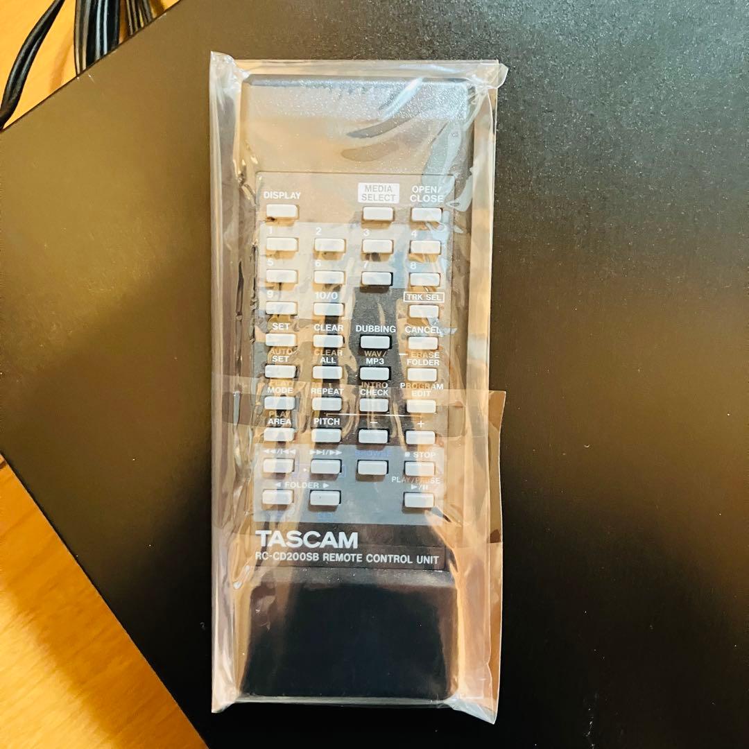 TASCAM CD-200SB 業務用 CD プレイヤー 通電確認済み