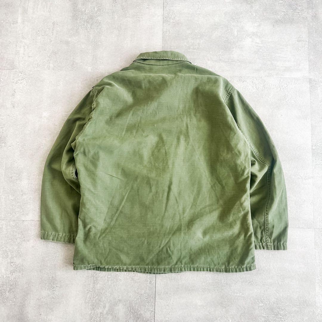 1950's US ARMY 1st コットンサテン ユーティリティシャツ