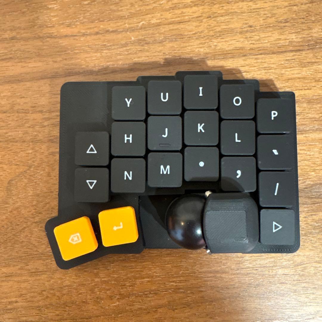 microBall 17mm狭ピッチ 無線トラックボール