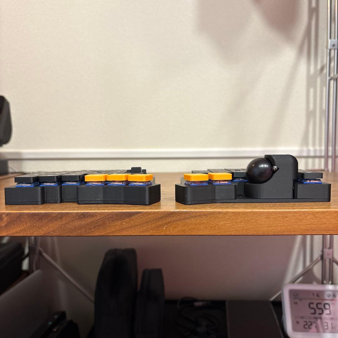 microBall 17mm狭ピッチ 無線トラックボール