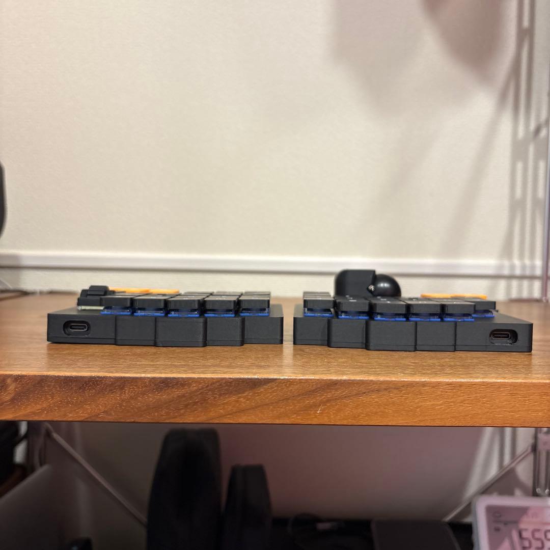 microBall 17mm狭ピッチ 無線トラックボール